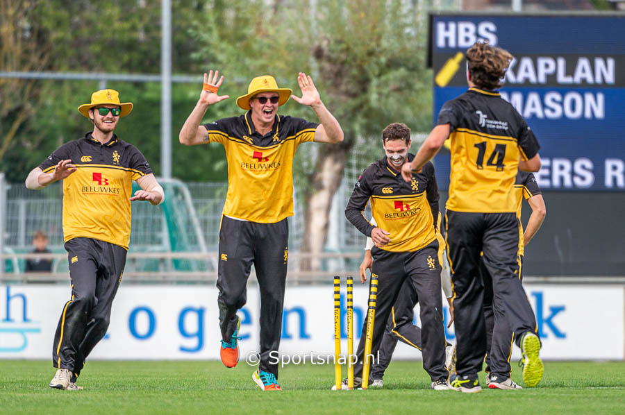 Blijdschap bij HCC na winnen van HBS
