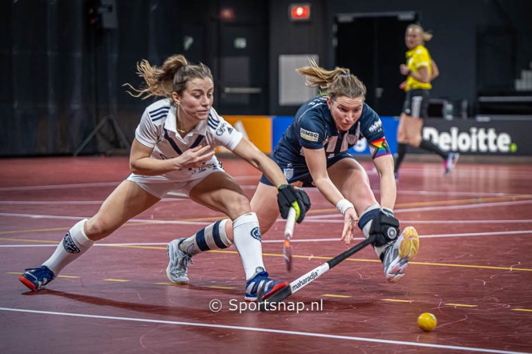 2023-01-28 Zaalhockey: HDM D1 - Pinoké D1 - Finale